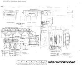 Spokane, Portland, and Seattle Railway Engineering Drawing, Oregon Electric Railway Main Shop at ...