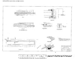 Spokane, Portland, and Seattle Railway Engineering Drawing, Unloading Platform at Salem, Oregon, ...