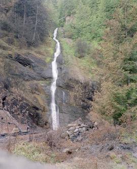 Waterfall at Martin, Washington, in 1988.