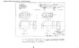 Milwaukee Road Engineering Drawing: Details - Concrete Piers, Bridge 2152.6 (FF136) - Cedar River...