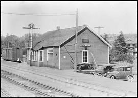 Northern Pacific station at Tacoma/6th Avenue, Washington, in 1927.