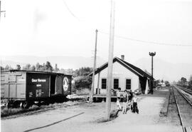 Great Northern Depot at Sultan, Washington, undated