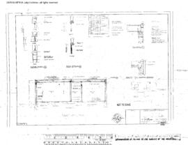 Great Northern Engineering Drawing, Unnamed Structure at Interbay, Washington, 1968