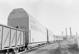 Northern Pacific diesel locomotive 6052A at Tacoma, Washington, in 1969.