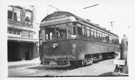 Seattle & Rainier Valley Railway Car 101 in Renton, Washington, 1936