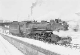 Northern Pacific steam locomotive 1782 at Tacoma, Washington, in 1954.