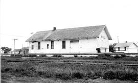 Great Northern Depot at Manvel, North Dakota, undated