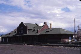 Northern Pacific depot in Ellensburg, Washington in 1999.