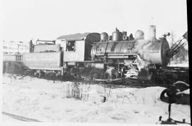 Alaska Railroad steam locomotive 301, circa 1945.