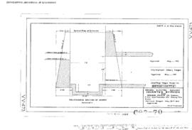 Burlington Northern Engineering Drawing: Inverted Siphon, Culverts, undated