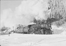 Northern Pacific Alaskan at Stampede, Washington, in 1949.