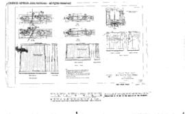 Spokane, Portland and Seattle Railway Engineering Drawing: Piers/South Abutment, Bridge T43.7 - D...