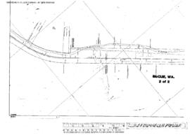 Plat Map of Great Northern Facilities at Mc Cue, Washington, undated