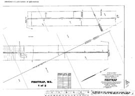 Plat Map of Northern Pacific Facilities at Fishtrap, Washington, 1925