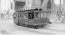 Seattle Municipal Railway cable car 73, Seattle, Washington, circa 1940