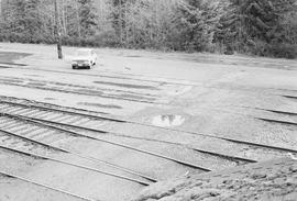 Burlington Northern freight yard at Bangor, Washington, in 1975.