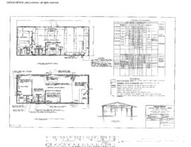 Spokane, Portland, and Seattle Railway Engineering Drawing, Combination Yard and Freight Office a...
