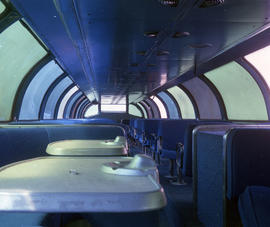 American Rail Tours passenger car 540 at Seattle, Washington on August 6, 1987.