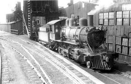 Pacific Coast Railroad steam locomotive number 16 at Seattle, Washington in 1939.