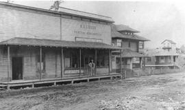 W.D. Gibbon General Merchandise store at Maple Valley, Washington, circa 1900.