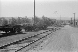 Northern Pacific Log Car 124562, Bellingham, Washington, undated