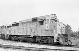 Louisville and Nashville Railroad diesel locomotive 1036 at Pascagoula, Mississippi on July 25, 1...