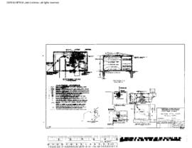 Northern Pacific Engineering Drawing, Section Tool House at Pe Ell, Washington, 1969