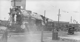 Chicago, Milwaukee, St. Paul & Pacific Railroad Company steam locomotive number 9700 at Tacom...