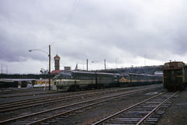 Northern Pacific Railroad Company diesel locomotive 6511C at Portland, Oregon in 1966.