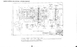 Spokane, Portland and Seattle Railway Engineering Drawing: Shop Plan - Trucks, Turntable, Portlan...