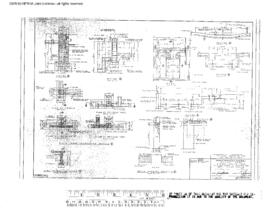 Great Northern Engineering Drawing, Diesel Repair Shop at Havre, Montana, 1965