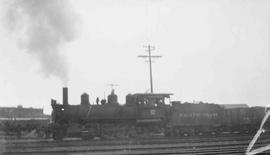 Pacific Coast Railroad steam locomotive number 12 at Seattle, Washington, circa 1930.