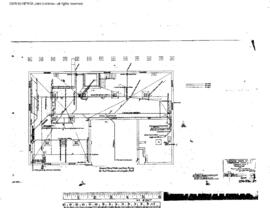 Northern Pacific Engineering Drawing, Warehouse for Ryan Fruit Company at Livingston, Montana, 1932