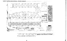 Northern Pacific Engineering Drawing: Shop Plan - General Plan, Bridge 81 - Cowlitz River, South ...