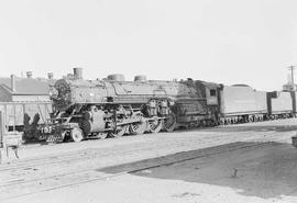 Northern Pacific steam locomotive 2611 at South Tacoma, Washington, in 1952.