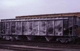 Northern Pacific hopper car number 72136 at Albuquerque, New Mexico, in 1978.