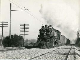 Great Northern Railway steam locomotive 2179 at Black River, Washington, undated.