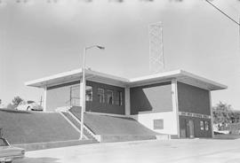 Burlington Northern dispatch office at Vancouver, Washington, in 1970.