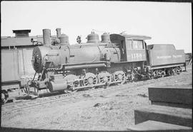 Northern Pacific steam locomotive 1158 at Tacoma, Washington, in 1935.