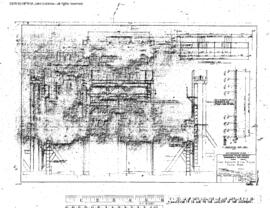 Northern Pacific Engineering Drawing, Load Adjuster and Car Puller at Pasco, Washington, 1960