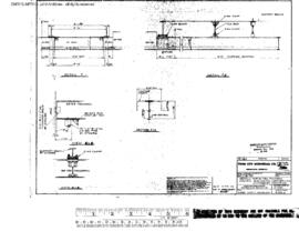 Northern Pacific Engineering Drawing, Locomotive Wheel Shop at Livingston, Montana, 1973