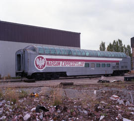 National Railway Supply (NRS) Corporation passenger car 57 at Seattle, Washington on August 5, 1987.