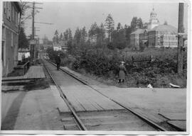 Seattle Municipal Railway Track, Seattle, Washington, pre-1929