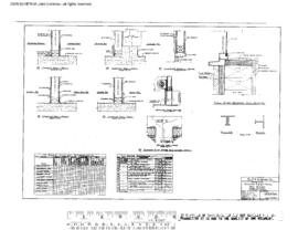 Spokane, Portland, and Seattle Railway Engineering Drawing, Freight Office at Eugene, Oregon, 1966