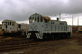 Portland Terminal Railroad diesel locomotive 46 at Portland, Oregon in 1979.