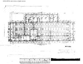 Spokane, Portland, and Seattle Railway Engineering Drawing, Diesel Shop at Vancouver, Washington,...