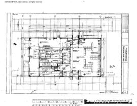 Amtrak Engineering Drawing, Amtrak Depot at Tacoma, Washington, 1983