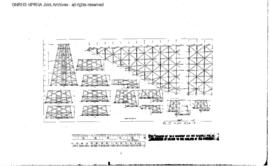 Camas Prairie Railroad Engineering Drawing: Abutments, Bridge 17 (15) - Left, South of Culdesac, ...