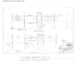 Great Northern Engineering Drawing, Car Shop at Interbay, Washington, 1968