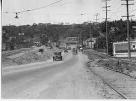 Seattle Municipal Railway Track, Seattle, Washington, 1929